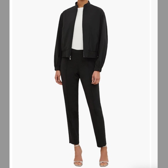 pull on black dress pants for women Slimsation Petite Pull On Ankle Slimming Pant